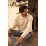 Свитшот унисекс Delta, зеленый