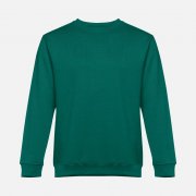 Свитшот унисекс Delta, темно-зеленый