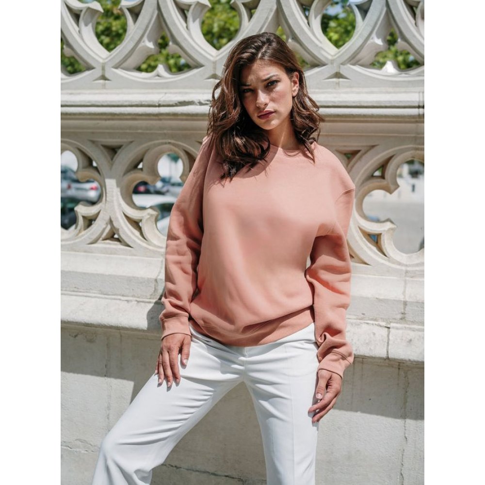 Свитшот унисекс Delta, оранжевый арт. 16275.20 Свитшот унисекс Delta, оранжевый арт. 16275.20