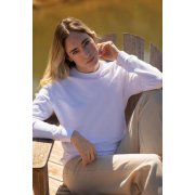 Свитшот унисекс Colombo, белый