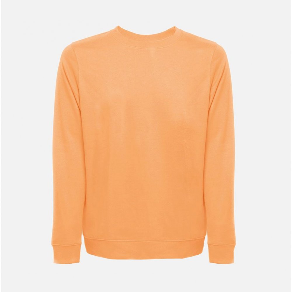 Свитшот унисекс Colombo, светло-оранжевый арт. 22097.21 Свитшот унисекс Colombo, светло-оранжевый арт. 22097.21