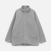 Куртка унисекс Oblako 2.0, светло-серая арт. 24419.10