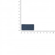 Лейбл кожаный Pasek, XS, синий