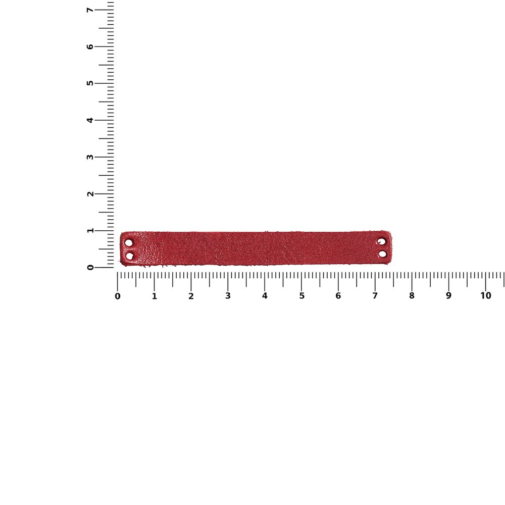 Лейбл кожаный Beta, XS, красный арт. 15256.50 Лейбл кожаный Beta, XS, красный арт. 15256.50