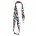 Ланъярд полноцветный Флип с карабином и замком безопасности, 20 мм