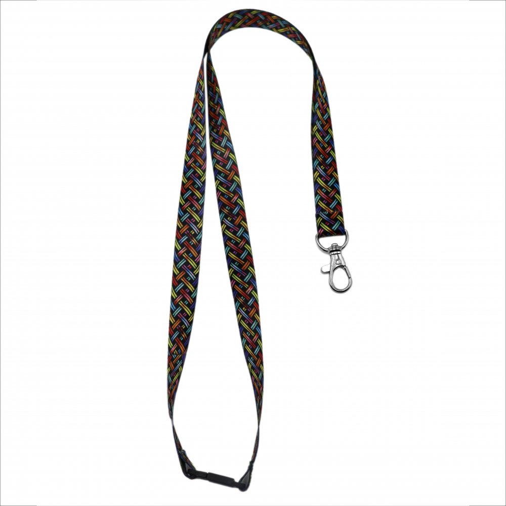 Ланъярд полноцветный Флип с карабином и замком безопасности, 15 мм арт. 700701-15 Ланъярд полноцветный Флип с карабином и замком безопасности, 15 мм арт. 700701-15