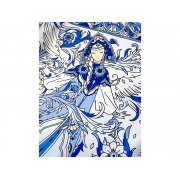 Платок «Царевна-Лебедь» 100% шелк