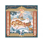 Платок «Русская зима»