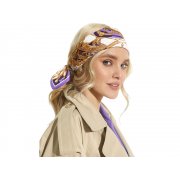 Платок «Пасхальное яйцо-часы Петушок»