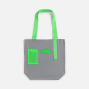 Шопер-конструктор Taga с зелеными элементами