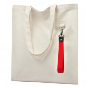 Сумка для покупок LUMISSA 325 г/м² с ремувкой, натуральный/красный арт. 25014.00.05