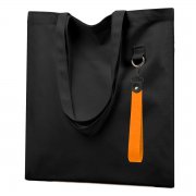 Сумка для покупок LUMISSA 325 г/м² с ремувкой, чёрный/оранжевый арт. 25014.02.07