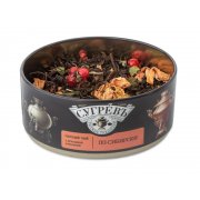 Подарочный набор «По-сибирски» с черным чаем и малиновым монпансье арт. 700568p