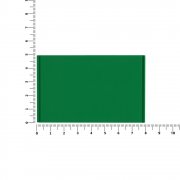 Лейбл из ПВХ Dzeta, XL, зеленый