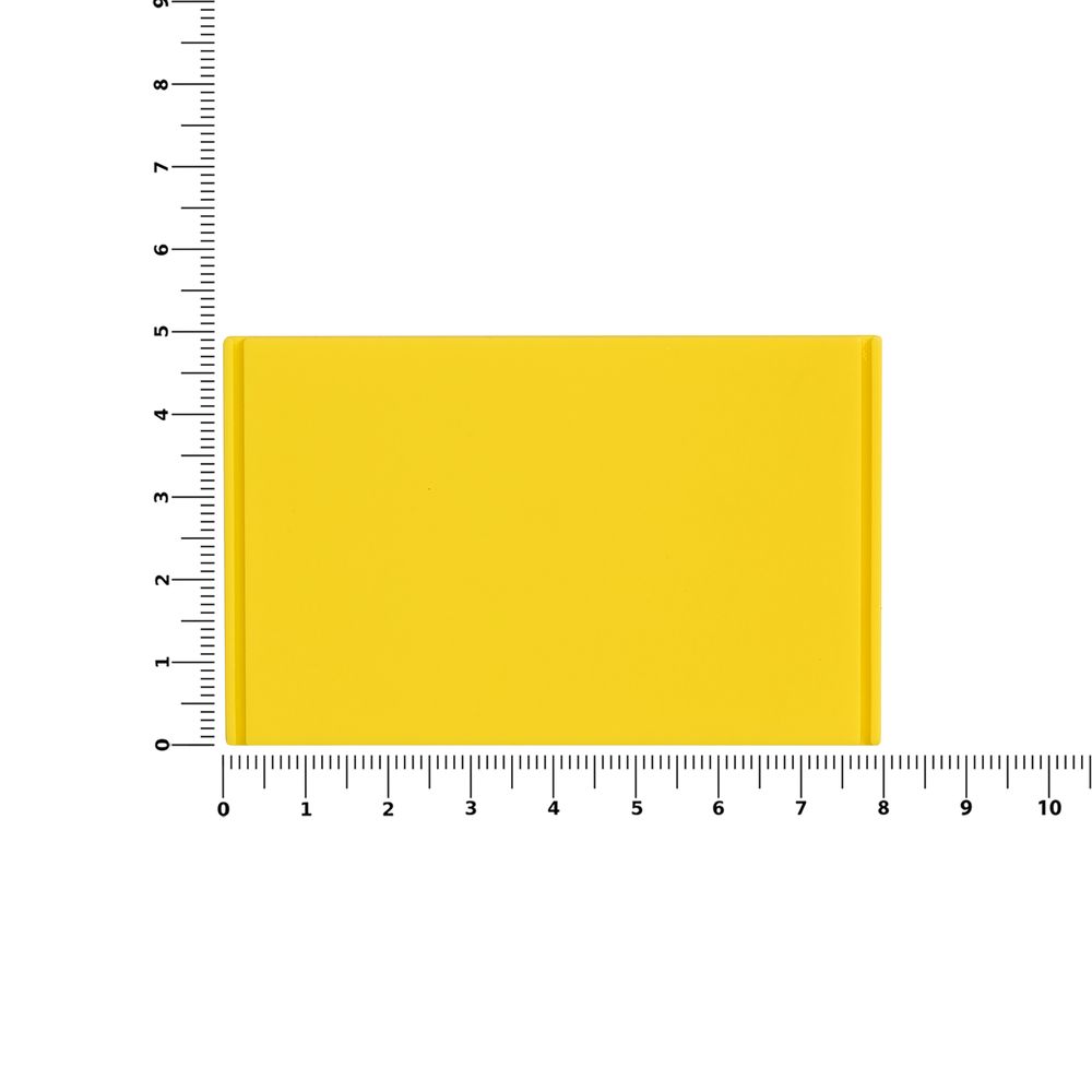 Лейбл из ПВХ Dzeta, XL, желтый арт. 15355.80 Лейбл из ПВХ Dzeta, XL, желтый арт. 15355.80
