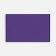 Лейбл из ПВХ Dzeta, XL, фиолетовый