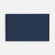 Лейбл из ПВХ Dzeta, XL, темно-синий