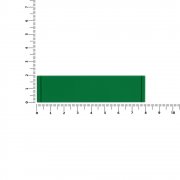 Лейбл из ПВХ Dzeta, S, зеленый