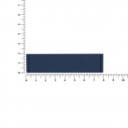 Лейбл из ПВХ Dzeta, S, темно-синий