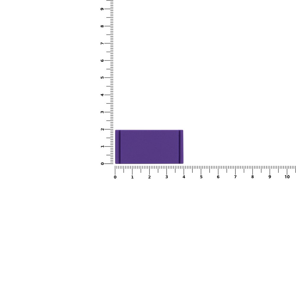 Лейбл из ПВХ Dzeta, XS, фиолетовый арт. 13916.70 Лейбл из ПВХ Dzeta, XS, фиолетовый арт. 13916.70