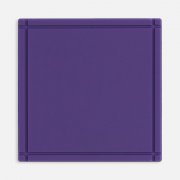 Лейбл из ПВХ Dzeta, L, фиолетовый