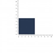 Лейбл из ПВХ Dzeta, L, темно-синий