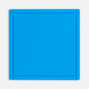 Лейбл из ПВХ Dzeta, L, голубой