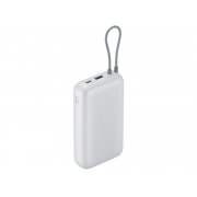 Внешний аккумулятор с встроенным кабелем Xiaomi Power Bank (Integrated Cable), 20000 мАч