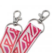 Ланъярд полноцветный Эл с двумя карабинами, 25 мм арт. 700503-25