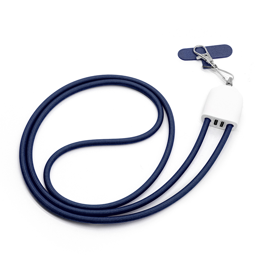 Кабель - ланьярд МультиЛинк 66 Вт, синий арт. 64001.15 Кабель - ланьярд МультиЛинк 66 Вт, синий арт. 64001.15