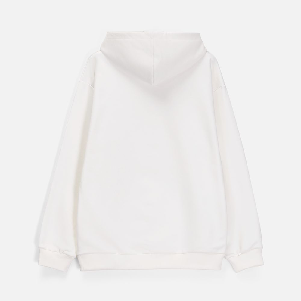 Худи унисекс оверсайз Songo, молочно-белое арт. 24101.60 Худи унисекс оверсайз Songo, молочно-белое арт. 24101.60