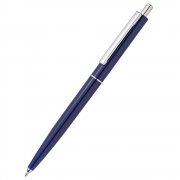 Ручка пластиковая Dot, тёмно-синяя