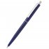 Ручка пластиковая Dot, тёмно-синяя