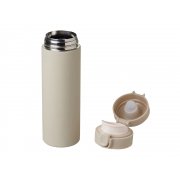 Вакуумная термокружка c кнопкой «Guard», soft-touch, 400 мл, тубус арт. 827549W