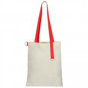 Сумка для покупок White GLOW 325 г/м² с ремувкой, красная/красная арт. 25006.05.05