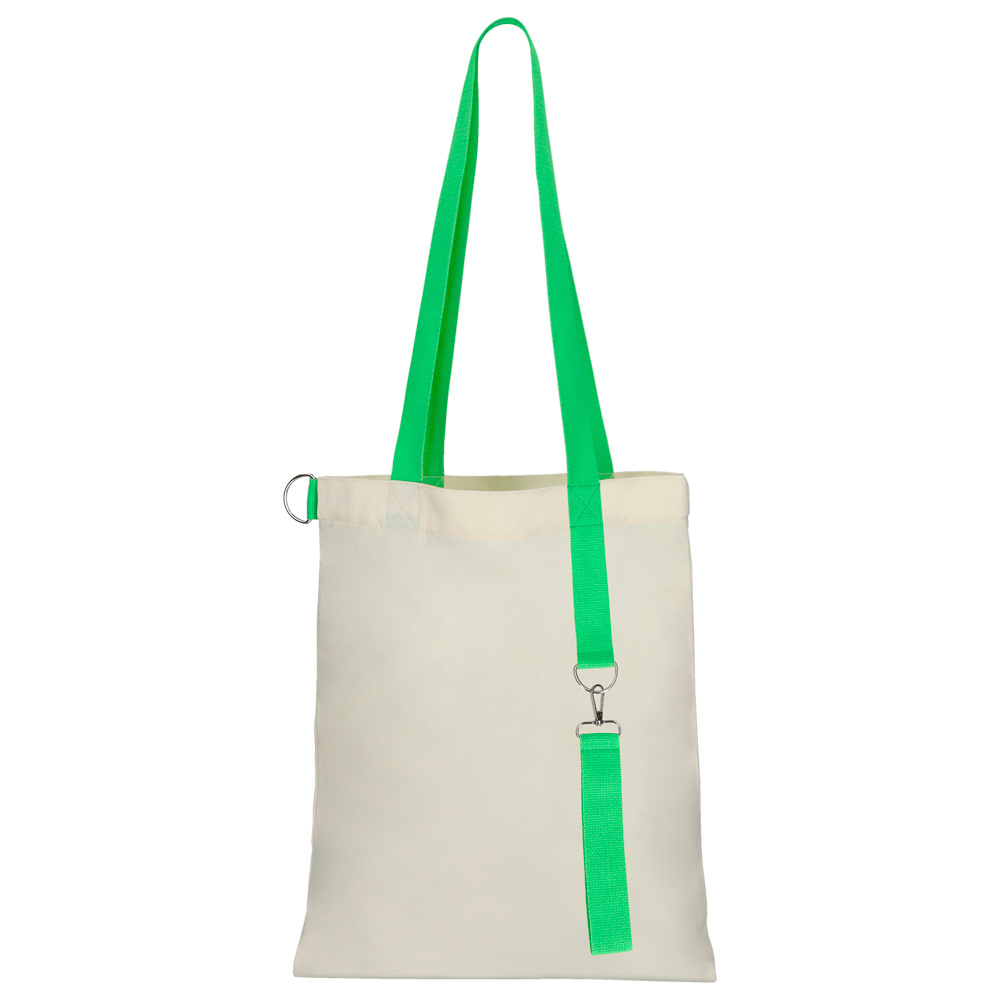 Сумка для покупок White GLOW 325 г/м² с ремувкой, зелёная/зелёная арт. 25006.04.04 Сумка для покупок White GLOW 325 г/м² с ремувкой, зелёная/зелёная арт. 25006.04.04