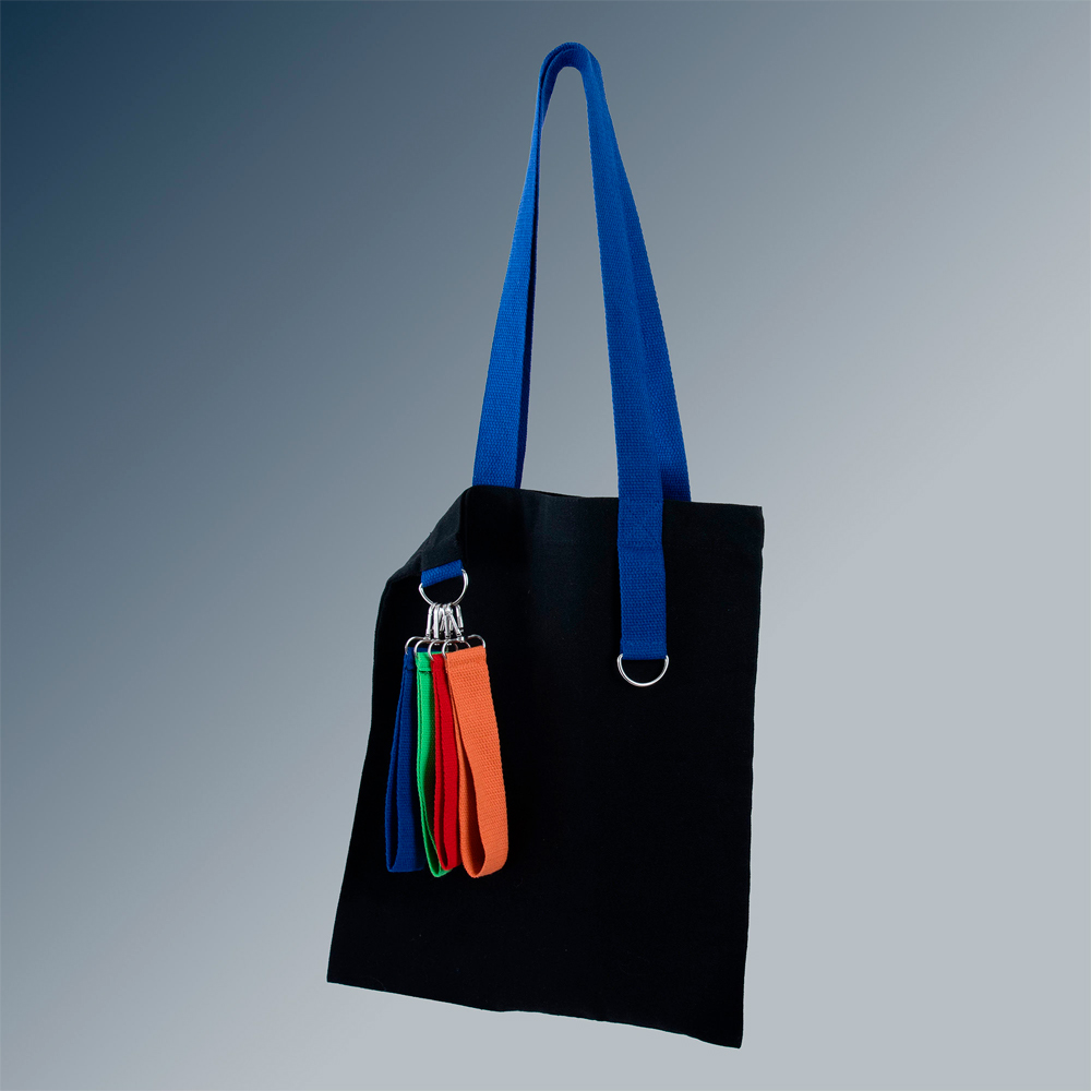 Сумка для покупок Black GLOW 325 г/м² с ремувкой, синяя/синяя арт. 25007.03.03 Сумка для покупок Black GLOW 325 г/м² с ремувкой, синяя/синяя арт. 25007.03.03
