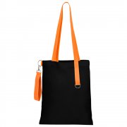 Сумка для покупок Black GLOW 325 г/м² с ремувкой, оранжевая/оранжевая арт. 25007.07.07