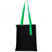 Сумка для покупок Black GLOW 325 г/м² с ремувкой, зелёная/зелёная арт. 25007.04.04