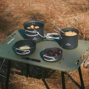 Набор посуды Naturehike NH18T018-G, серый арт. 63084.10