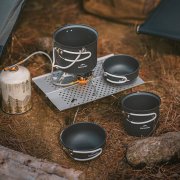 Набор посуды Naturehike NH18T018-G, серый арт. 63084.10