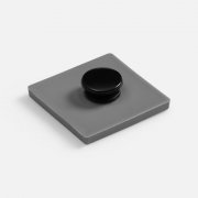 Джибитс из ПВХ «Квадрат», серый арт. 19653.10