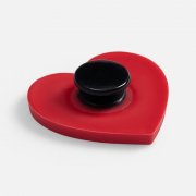 Джибитс из ПВХ «Сердце», красный арт. 19652.50