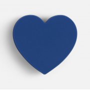 Джибитс из ПВХ «Сердце», синий арт. 19652.44