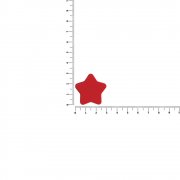 Джибитс из ПВХ «Звезда», красный арт. 19651.50