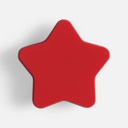 Джибитс из ПВХ «Звезда», красный арт. 19651.50