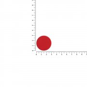 Джибитс из ПВХ «Круг», красный арт. 19650.50