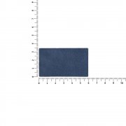 Лейбл кожаный Pasek, M, синий арт. 18746.44