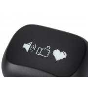 Беспроводные наушники с шумоподавлением ENC и подсветкой лого «Lites» с гравировкой арт. 5910957gr