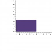 Лейбл из ПВХ Dzeta, M, фиолетовый арт. 18752.70